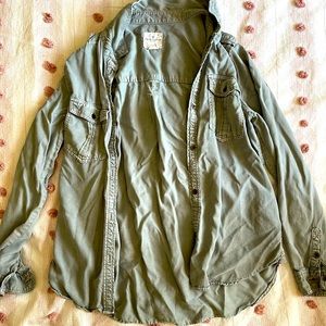 American Eagle Olive Jacket